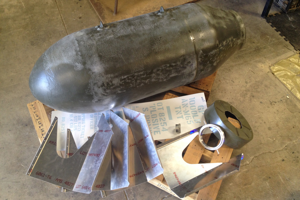 AN-M65/44 1000 LB Bomb B.I.Y. Kit